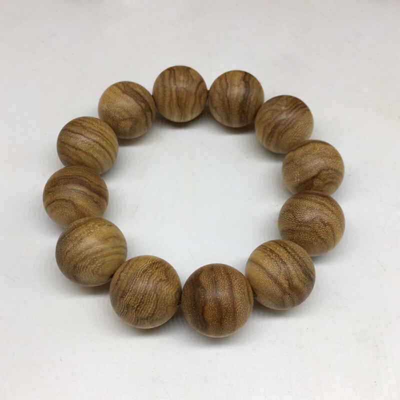 抖音同款巴布亚奶沉香手串男女手链 傲彩佛珠/念珠