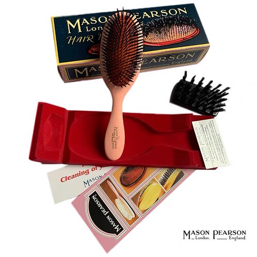 英国梳子Mason PearsonHANDY  B3纯猪鬃气垫按摩头皮减少脱发梳子 - 图3