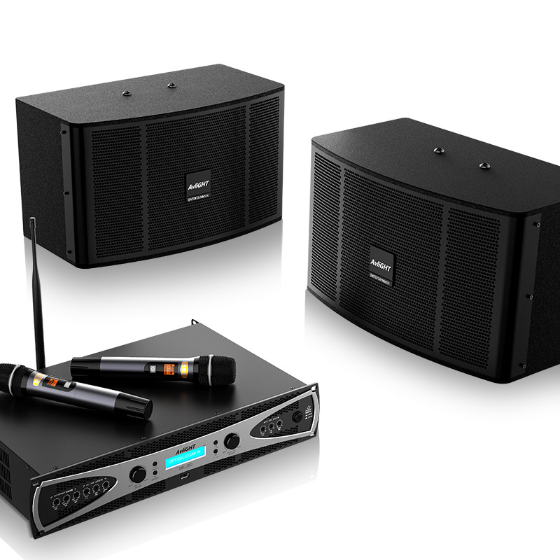 爱浪mk260家庭ktv套装k歌点歌机 爱浪山水国际KTV/卡拉OK音箱