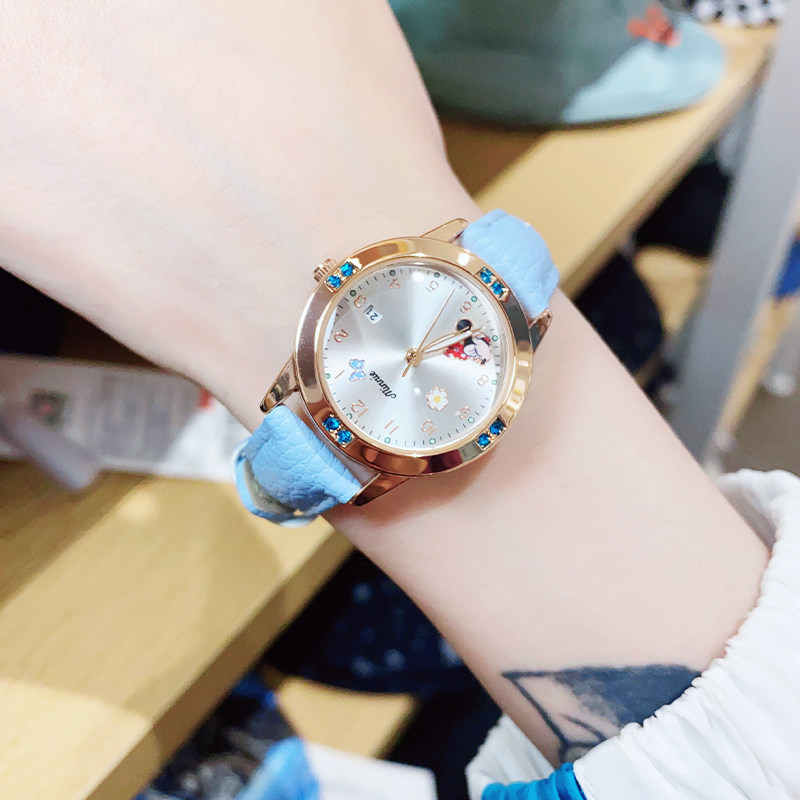 时尚潮流夜光ins风气质 范美国产腕表