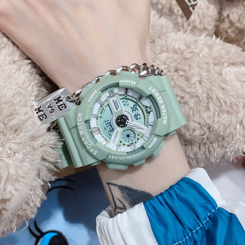 电子手表男士初高中学生女风独角兽 范美国产腕表