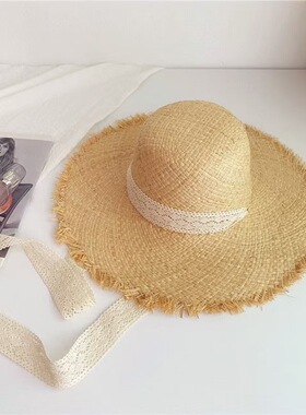 儿童荷叶边三件套泳装Solid color ruffled three-piece swimsuit