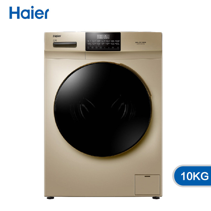 haier海尔eg10012hb18g滚筒洗衣机 Haier海尔新合润洗衣机