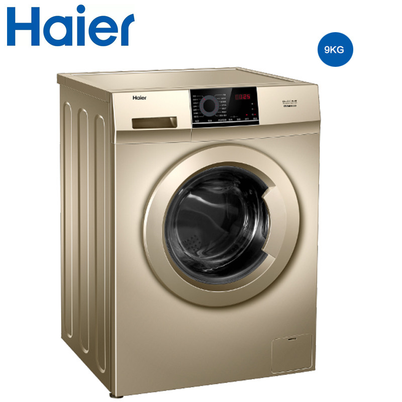 haier海尔9kg公斤洗烘一体洗衣机 Haier海尔新合润洗衣机
