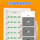 Simultaneous calligraphy practice copybook for primary school students, first, second and third grade
