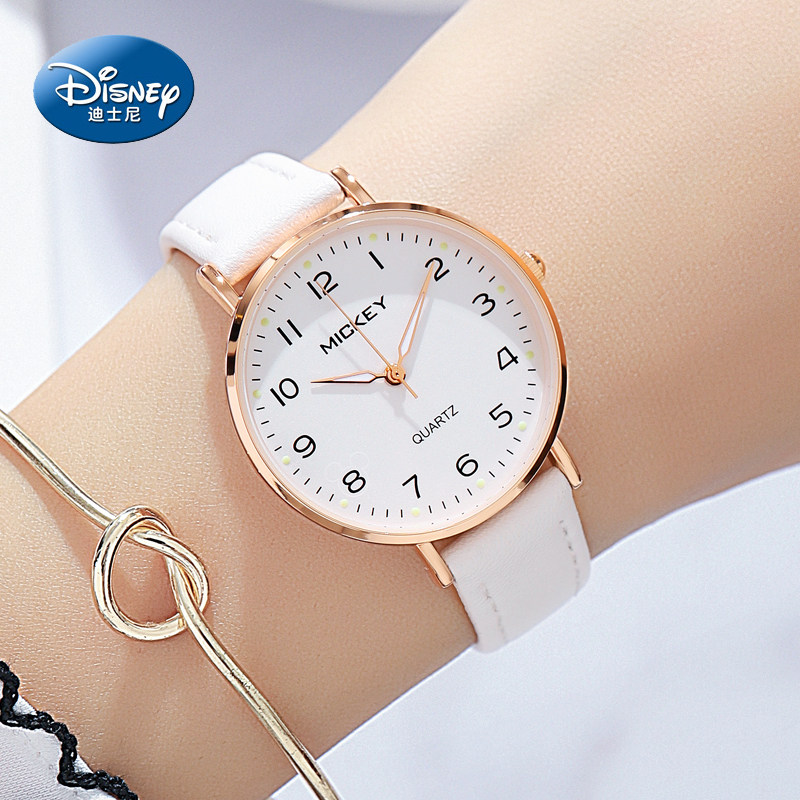 迪士尼女款考试 2022年新款女孩手表 祥尼时国产腕表