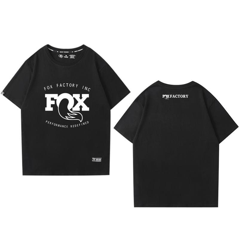 Fox Racing前叉队版越野山地自行车短袖2022新款男女骑行速降T恤_虎窝淘