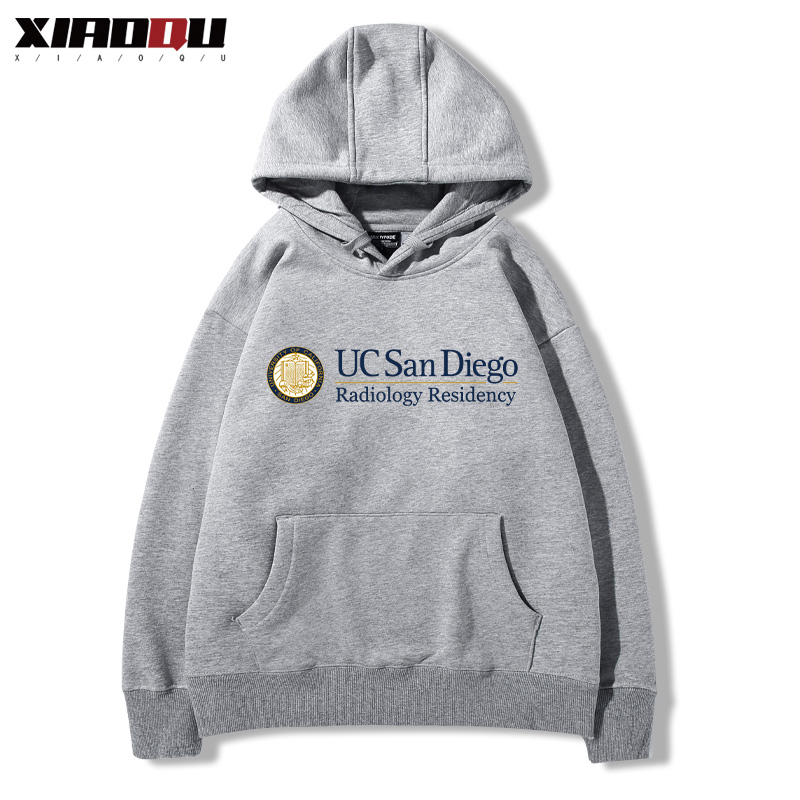 加利福尼亚大学圣迭戈分校UCSD连帽卫衣男女留学生纪念衣服秋冬潮 - 图1