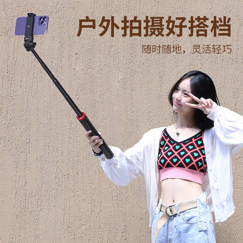 2米铝合金可伸缩延长折叠灯架COB/LED闪光灯便携直播三脚架超轻外拍打光脚架相机单反多功能摄影三角架 - 图0