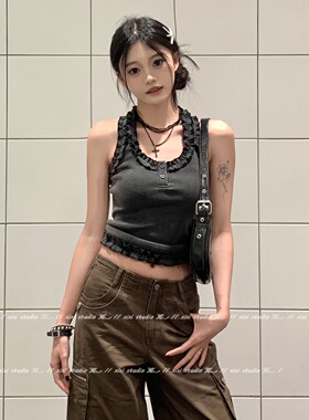 千禧风十字架项链串珠叠戴锁骨链