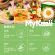 Malaysia imported MyKuali Penang style instant noodles shrimp flavor white curry flavor instant noodles late night snack