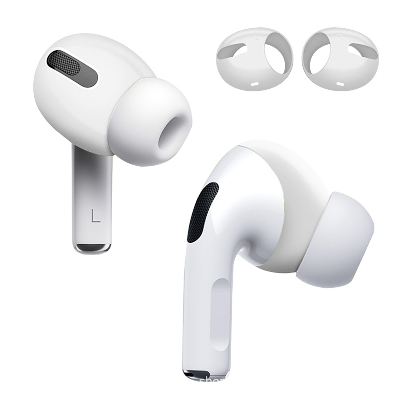 airpods3保护套airpodspro蓝牙耳机替换耳帽防滑套耳塞套防丢pods贴膜 - 图2