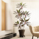 High-end simulated green plant velvet artificial tree
