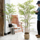 New Chinese Zen style large-scale floor-to-ceiling simulated bamboo landscaping