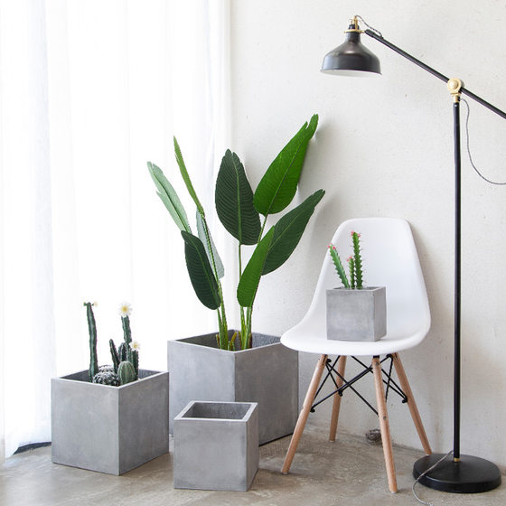 Nordic style creative simple floor basin