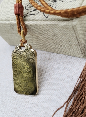 雷祖吊坠项链汽车平安挂件无事牌