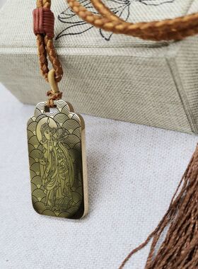 文昌贵人吊坠项链挂件坠牌定制