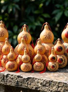 开口八卦葫芦六字真言貔貅麒麟