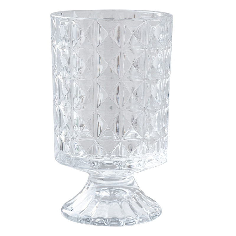 法式高级创意玻璃花瓶透明轻奢摆件欧式水养插花鲜花餐桌客厅装饰,淘宝优惠券,粉丝福利购,淘宝优惠卷