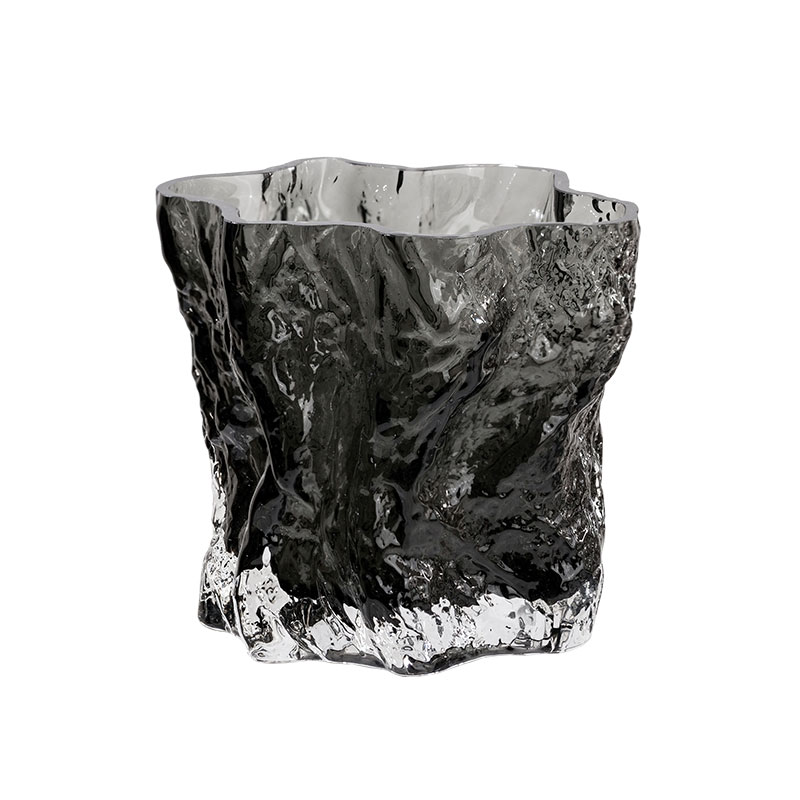 高级感轻奢创意不规则玻璃花瓶透明水养鲜花插花客厅装饰餐桌摆件,淘宝优惠券,粉丝福利购,淘宝优惠卷