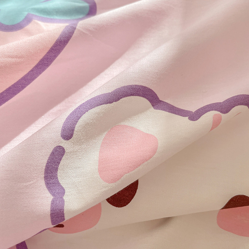 洁丽雅全棉四件套三件套风纯棉被罩 洁丽雅床上用品床品套件/四件套/多件套