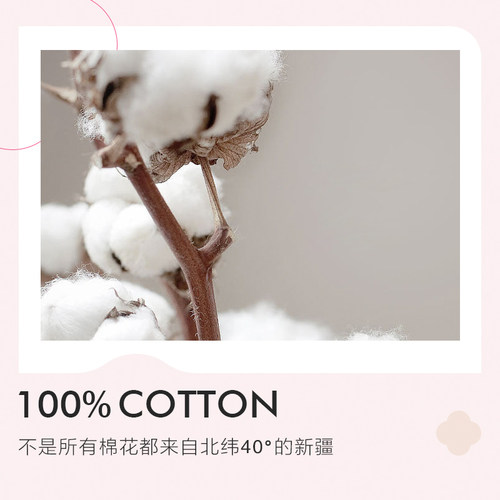 洁丽雅新疆棉床笠单件全棉床罩纯棉席梦思床垫保护罩床套罩防尘罩 - 图1