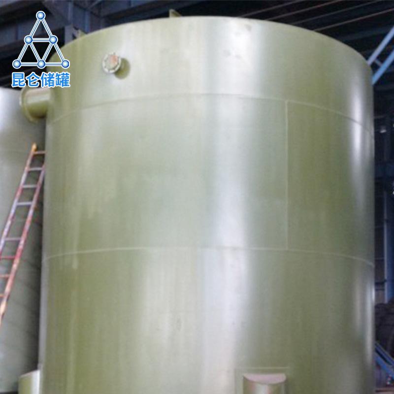 Concentrated sulfuric acid storage tank. Steel-lined PE double-layer composite storage tank can be used as a transportation tank. Corrosion-resistant seal and strong delivery on schedule.