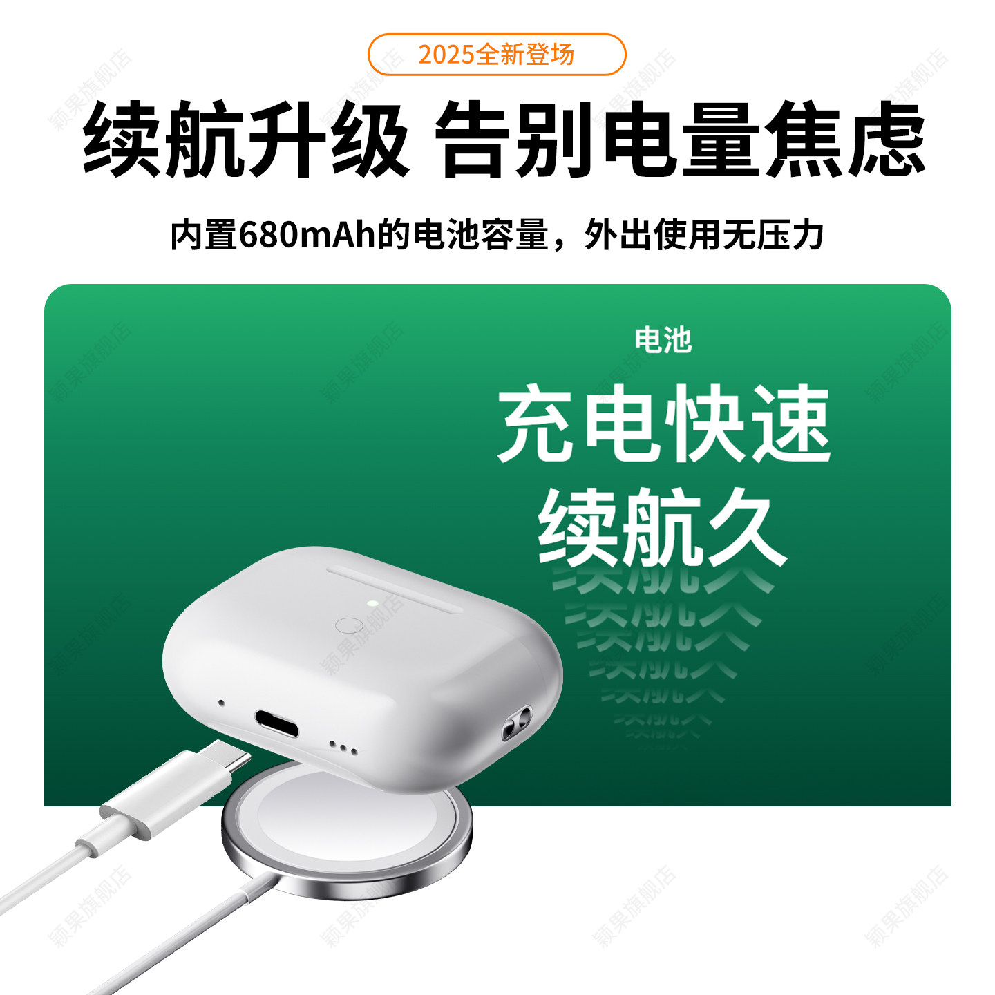 适用苹果耳机充电仓盒airpodspro1/2/3单卖无线蓝牙一二三代补配4 - 图3