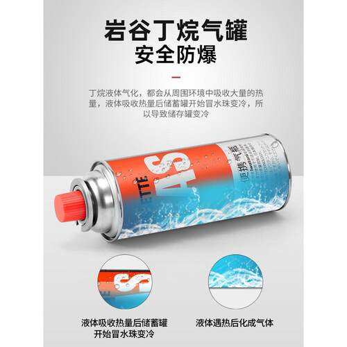 岩谷正品气罐便携卡式炉燃气瓶户外卡斯iwatani罐装防爆丁烷气瓶 - 图2