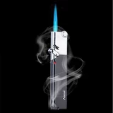 Ультра -ультра -личность Умы прямо в металлическое песочное колесо Длинное синее пламя надувное ветропроницаемое легкое настраиваемая гравировка, чтобы отправить своего парня