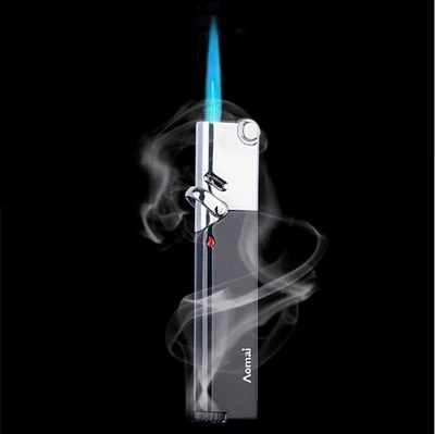 Ультра -ультра -личность Умы прямо в металлическое песочное колесо Длинное синее пламя надувное ветропроницаемое легкое настраиваемая гравировка, чтобы отправить своего парня