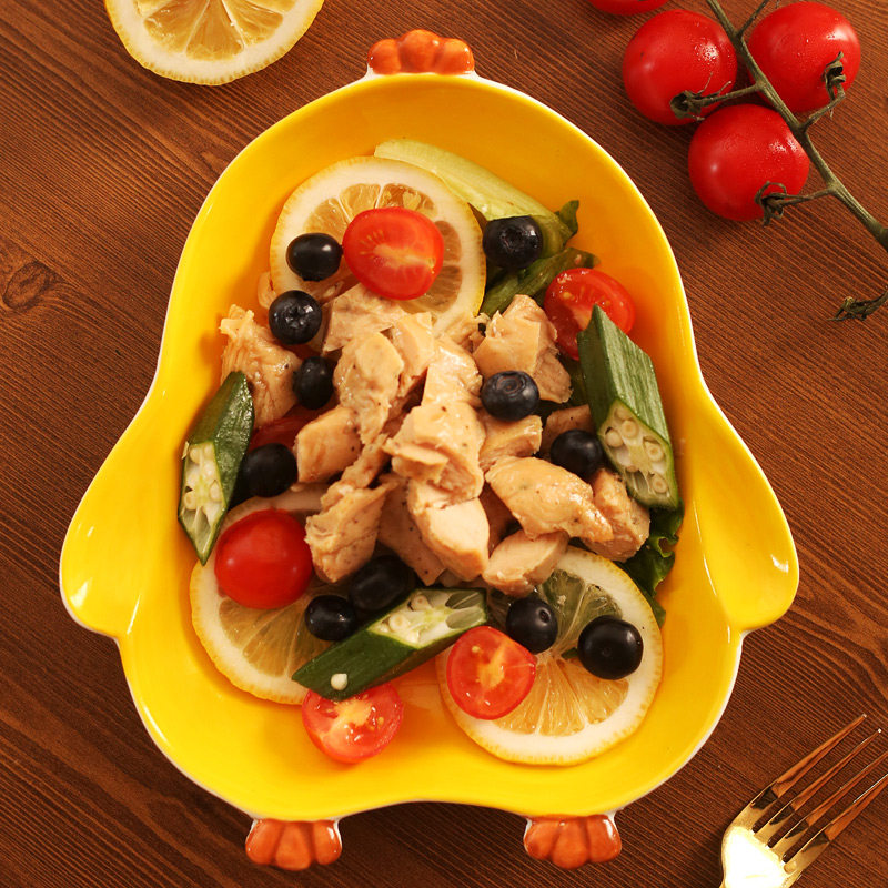 食鲜滋鸡胸肉鲜冷冻健身新鲜鸡脯肉 食鲜滋鸡胸