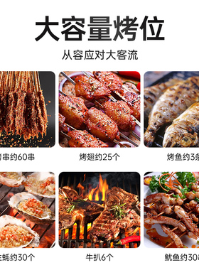 千麦不锈钢内膛升降式面火炉烤炉
