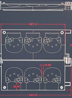 Kitty猫冰激凌机网红爆千麦110V