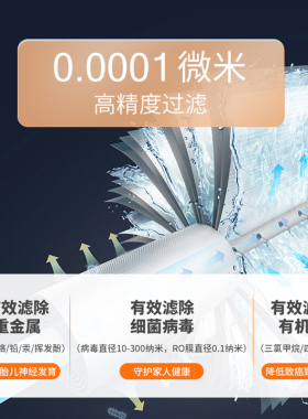 古石ro反渗透净水器10寸通用滤芯