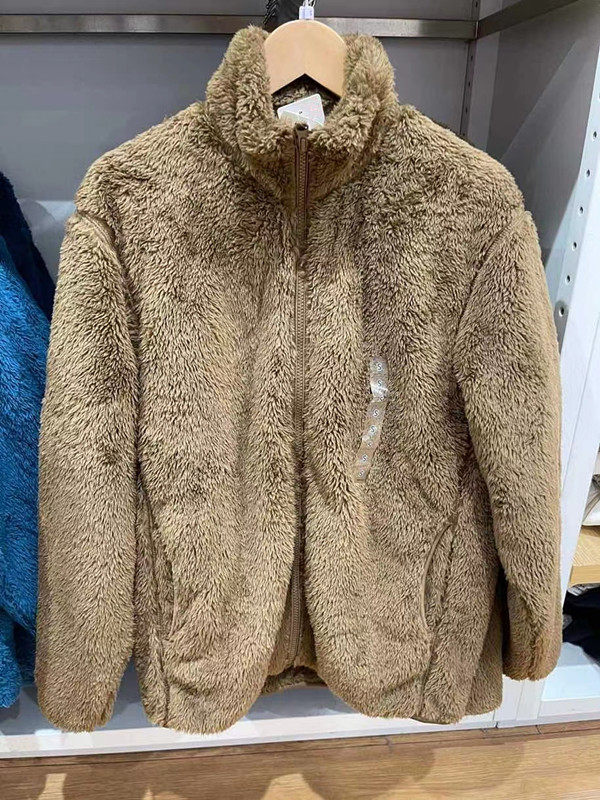 日单冬季男装长绒摇粒绒拉链夹克保暖长袖外套茄克C450198/473174,淘宝优惠券,粉丝福利购,淘宝优惠卷