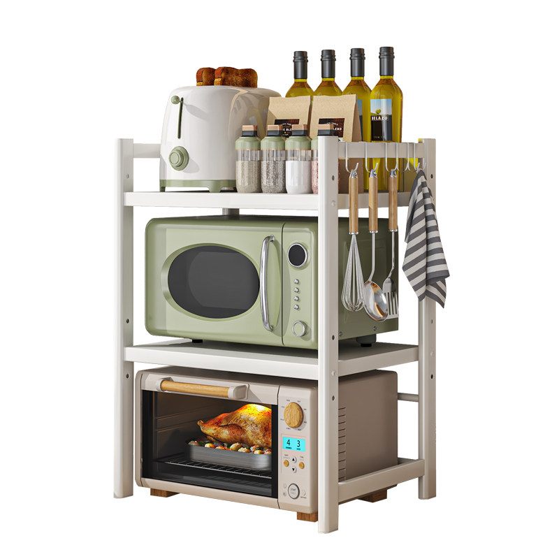 厨房微波炉置物架台面多层烤箱支架电饭煲桌面双层家用多功能架子,淘宝优惠券,粉丝福利购,淘宝优惠卷