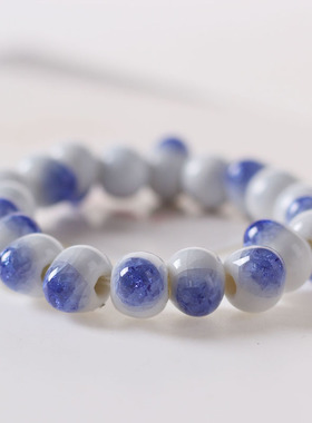 陶瓷全珠手链男女简约礼物