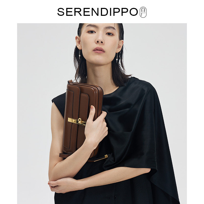 serendippo白厂包包新款小男孩法棍 SERENDIPPO女士包袋