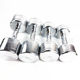 Electroplated dumbbells for men and women, home gym, fitness and sports equipment, finely turned pure steel kilogram small dumbbells