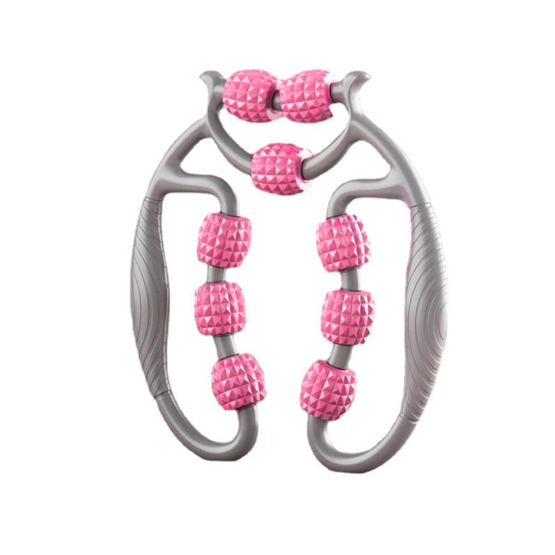 厂家现货手持环形瘦腿神器手持瑜伽辅助用滚轮夹小腿部按器,淘宝优惠券,粉丝福利购,淘宝优惠卷