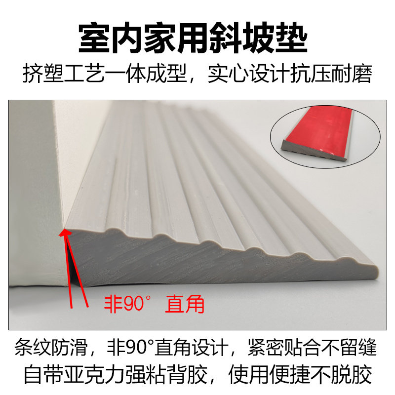 适配石头G20P10G10扫地机器人可裁切橡胶门槛条台阶爬坡垫三角垫,淘宝优惠券,粉丝福利购,淘宝优惠卷