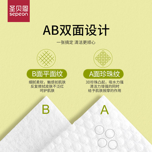 圣贝恩湿巾宝宝大包80抽5大包婴儿湿巾纸新生屁宝宝幼儿童 - 图3