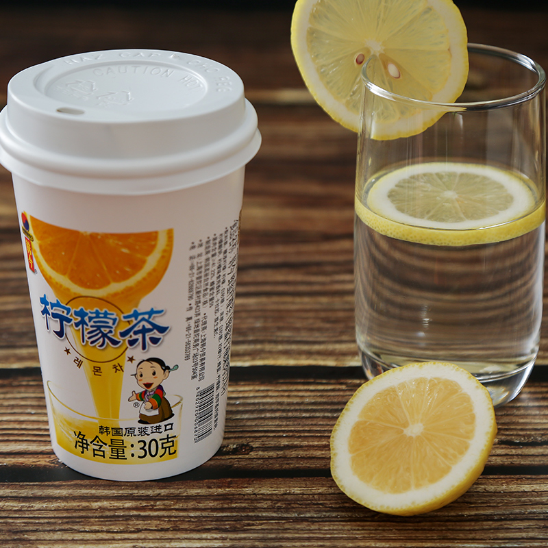 韩今旗舰店韩国进口 韩今蜂蜜柚子茶30g*6冲调饮品饮料果实茶蜜炼果酱 方便3
