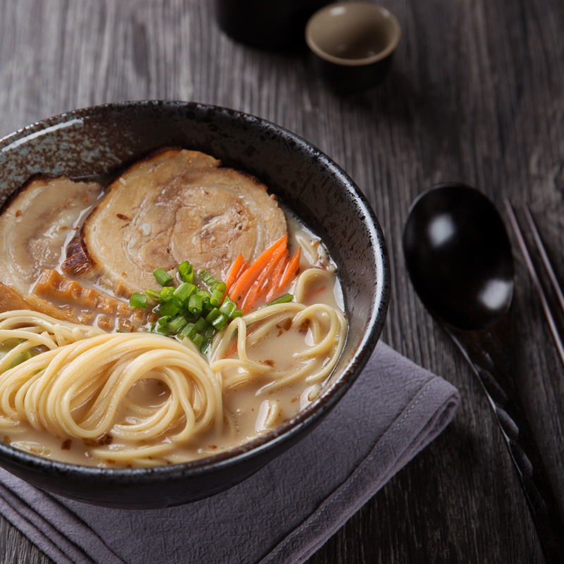 日本进口玛尔泰九州熊本拉面鹿儿岛博多佐贺豚骨汤风味速食面整箱 - 图0