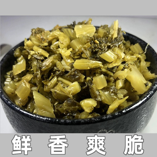 小包装雪里蕻甬味雪里红开袋即食雪菜肉丝宁波特产酸菜咸菜下饭菜 - 图2
