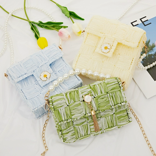 Сумка ручной работы, барсетка, плетеный набор материалов, крючок для вязания, «сделай сам», избавление от скуки, подарок на день рождения