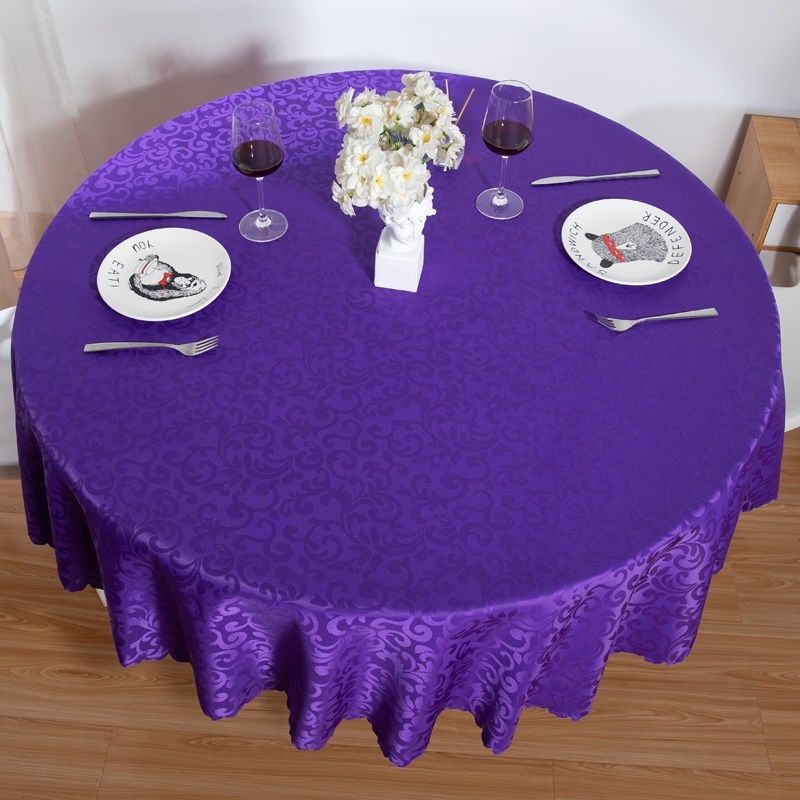 桌布防水防油防烫免洗节日婚庆红色圆形餐桌布家用饭酒店台布加厚,淘宝优惠券,粉丝福利购,淘宝优惠卷