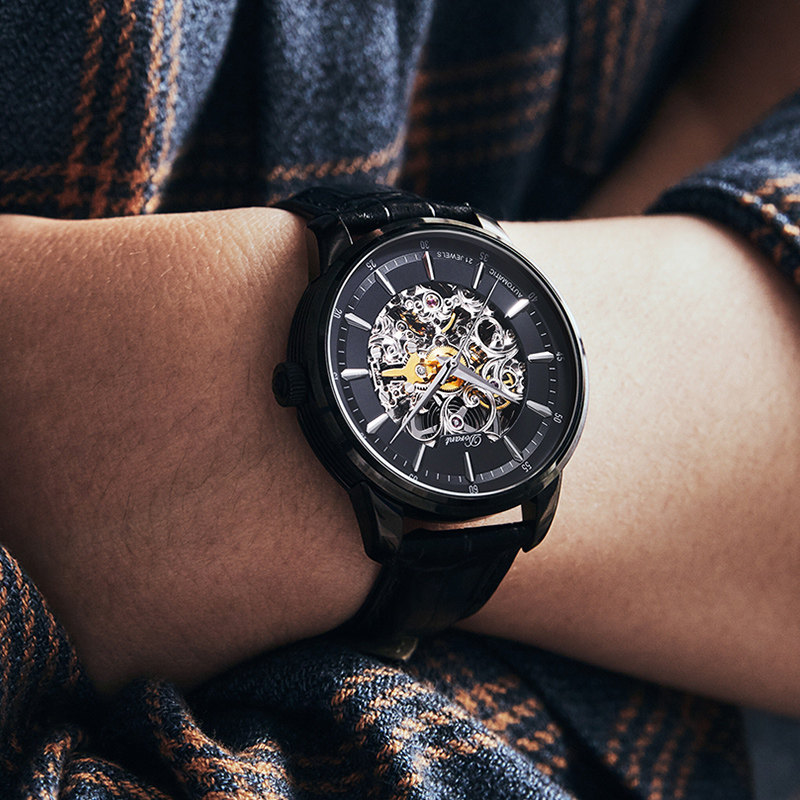 杜兰特全自动机械男士2020潮手表 杜兰特手表国产腕表