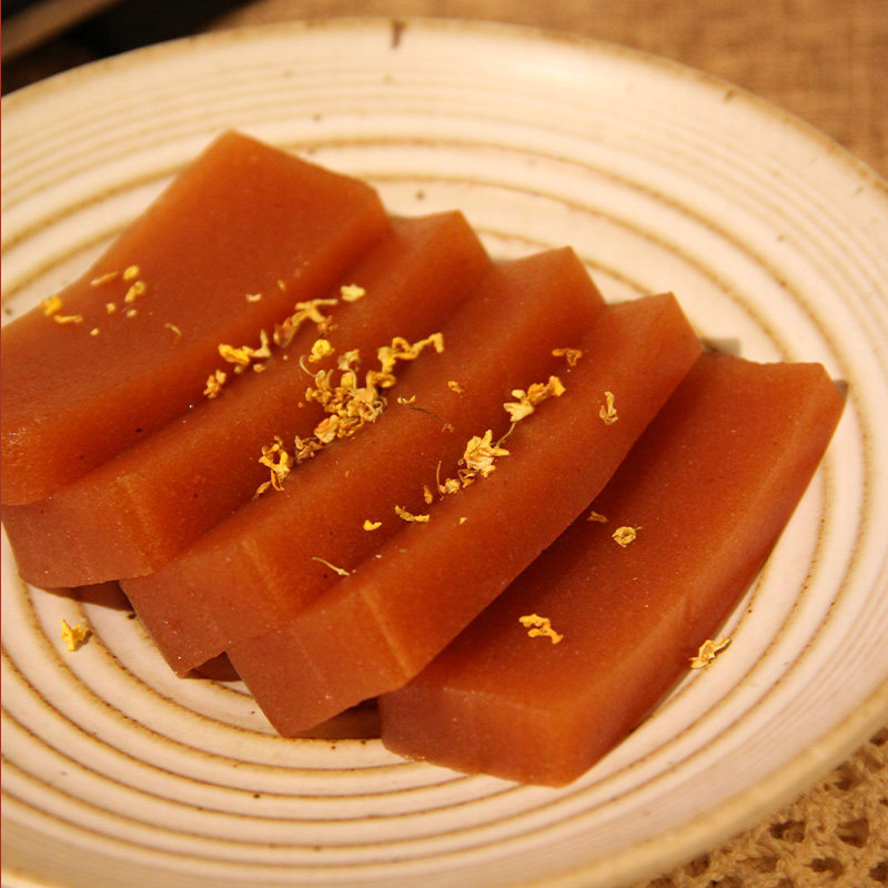 凉拌老式京糕250g酸甜儿童山楂味零食天津山楂糕开味山楂制品